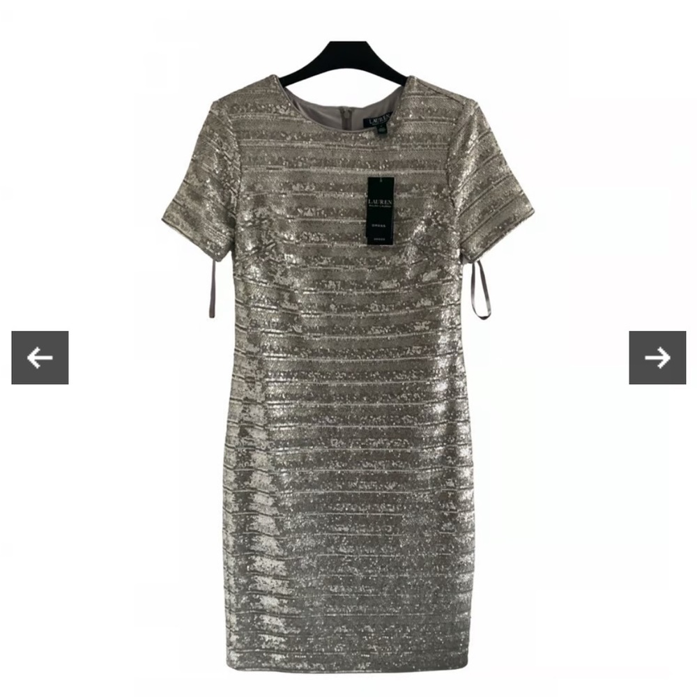 Lauren RalphLauren Sequin Evening Dress